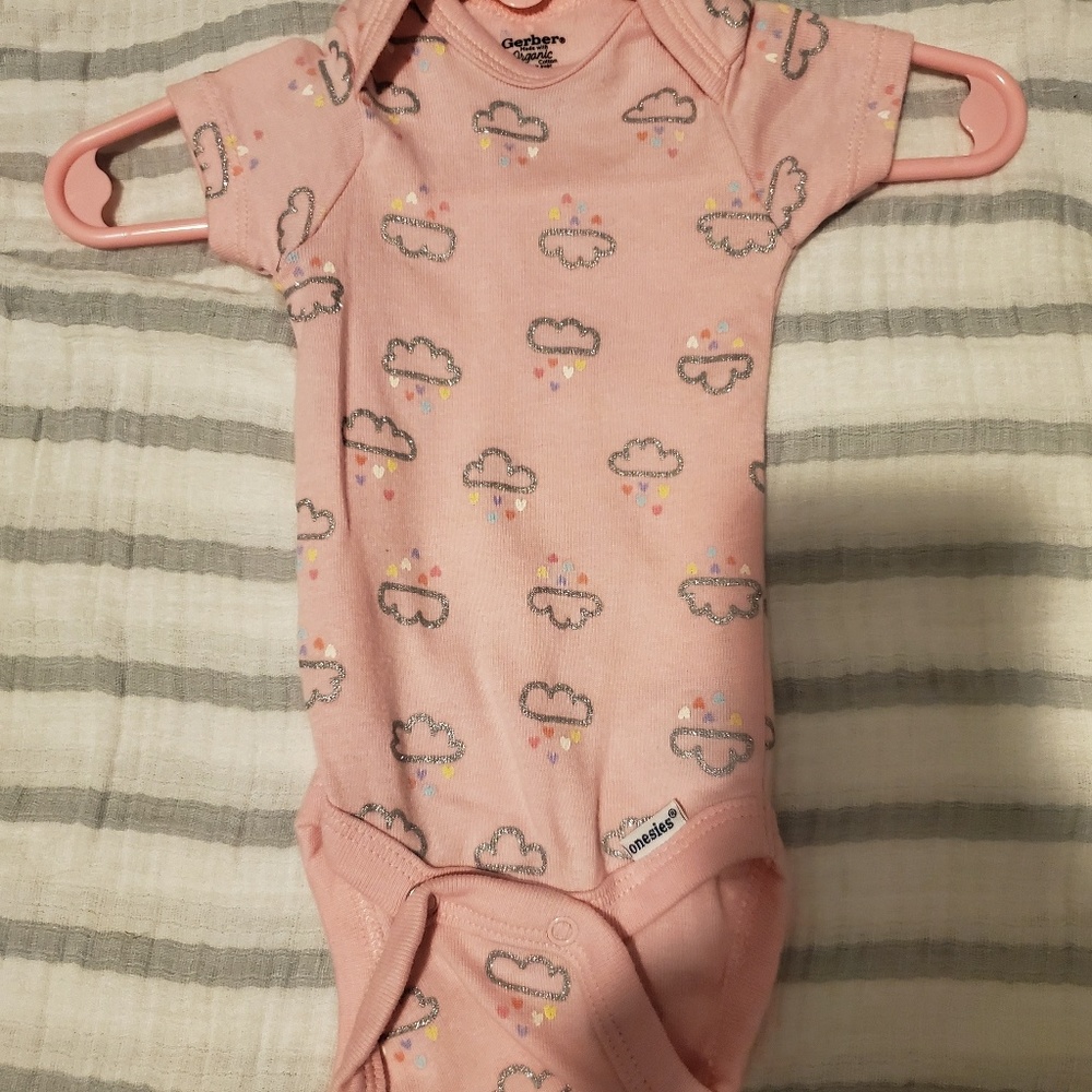 INFANT GIRL 0-3 Various Onesies 3